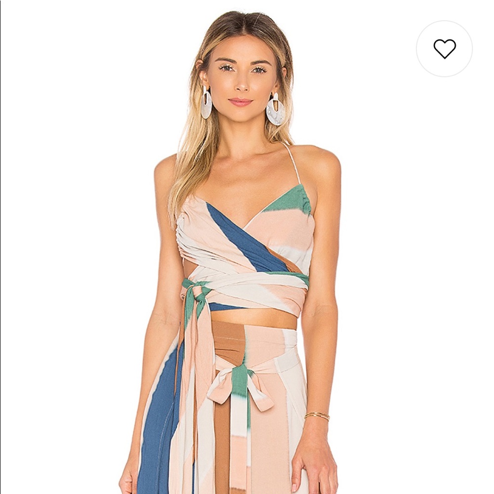 Indah Shipwreck Top in Beach Stripe